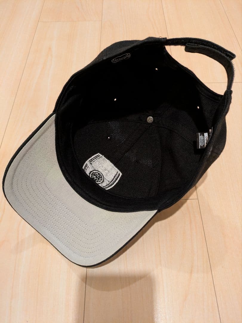 【美品】アーセナル 47 MVP キャップ ホワイト×ブラック