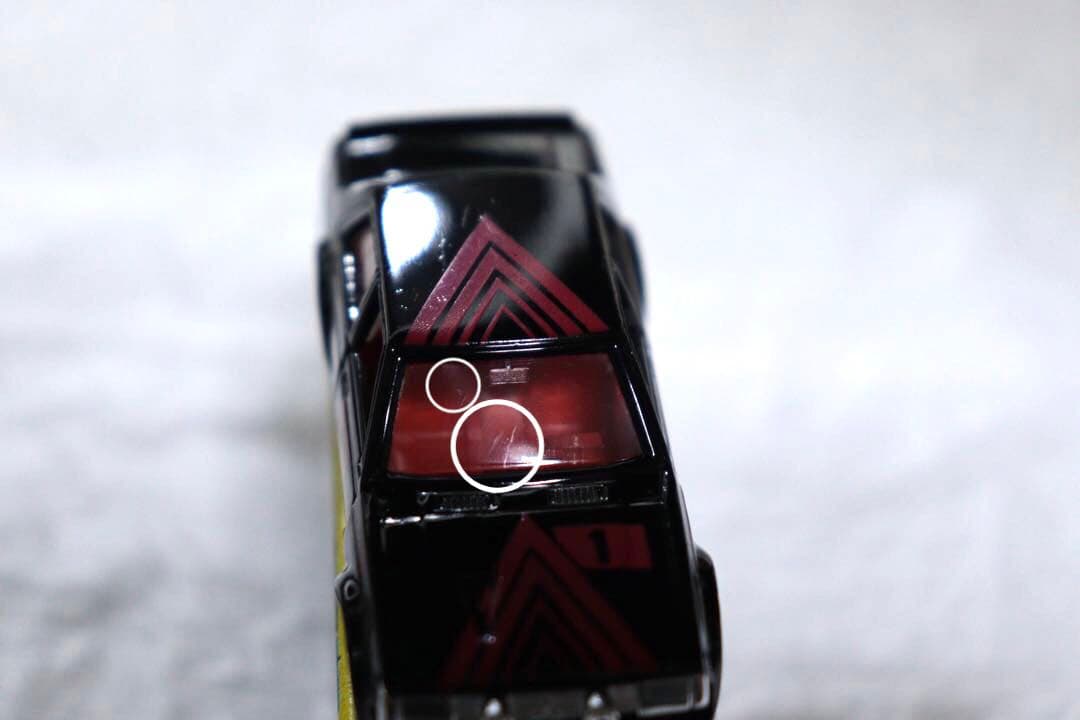 日本製　トミカ　三菱　ランサー　ターボ　アドバン　黒箱　NO.38