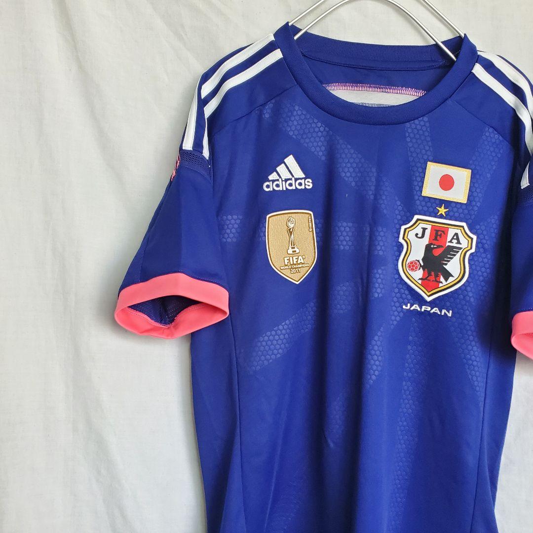 アディダス 2014 サッカー 女子日本代表 なでしこ ユニフォーム 星一つ！