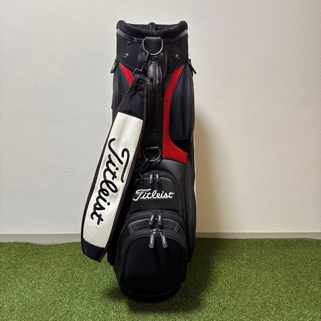 レア Titleist タイトリスト キャディバッグ 9.5型 ミッドスタッフ