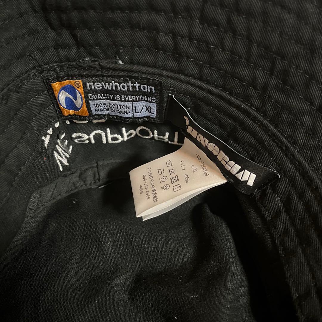 CLUBHAUS × TANGRAM バケットハット　L/XL ブラック　ゴルフ