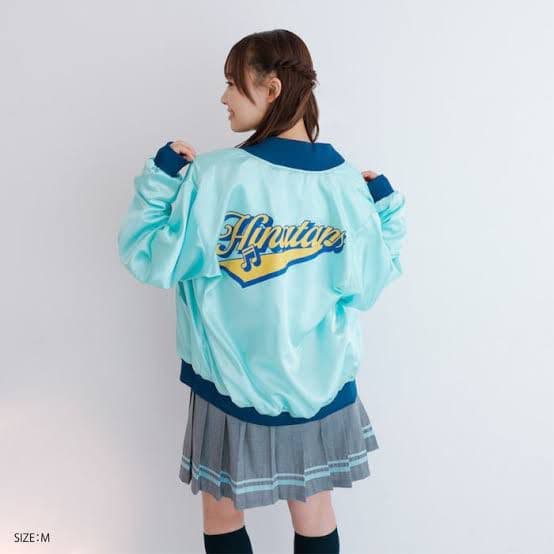【XLサイズ】日向坂46 5回目のひな誕祭 スカジャン ミントブルー