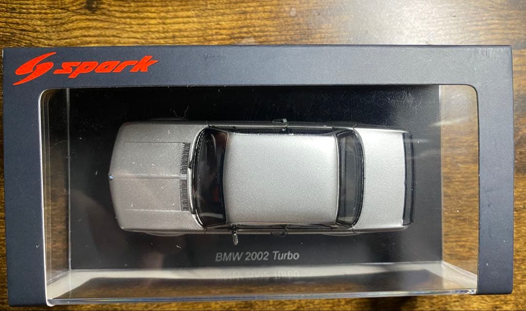spark  2002 Turbo ミニカー シルバー 1/43