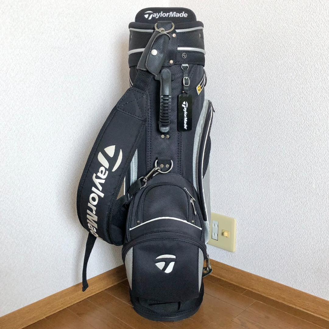 TaylorMade テーラーメイド ゴルフ キャディバッグ カート型 ブラック