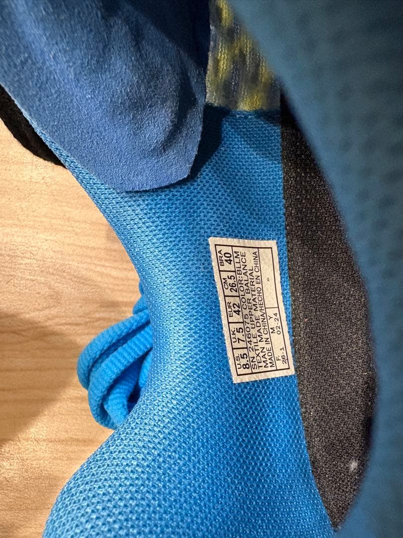SKECHERS GO RUN razor 4 ブルー