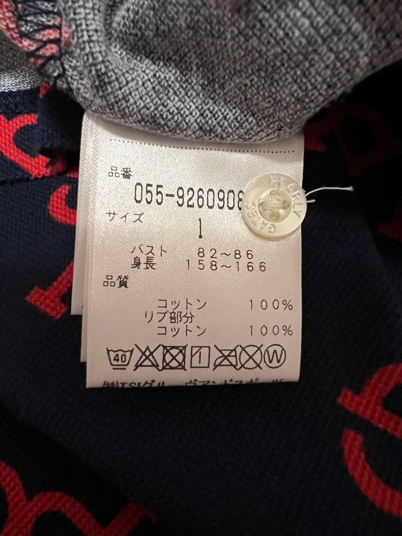 新品未使用　パーリーゲイツ モノグラム ポロシャツ
