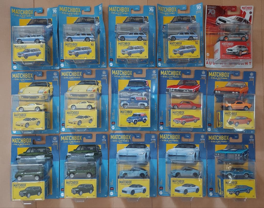 ★新品未開封『MATCHBOX コレクターズ ミニカー 15台セット』