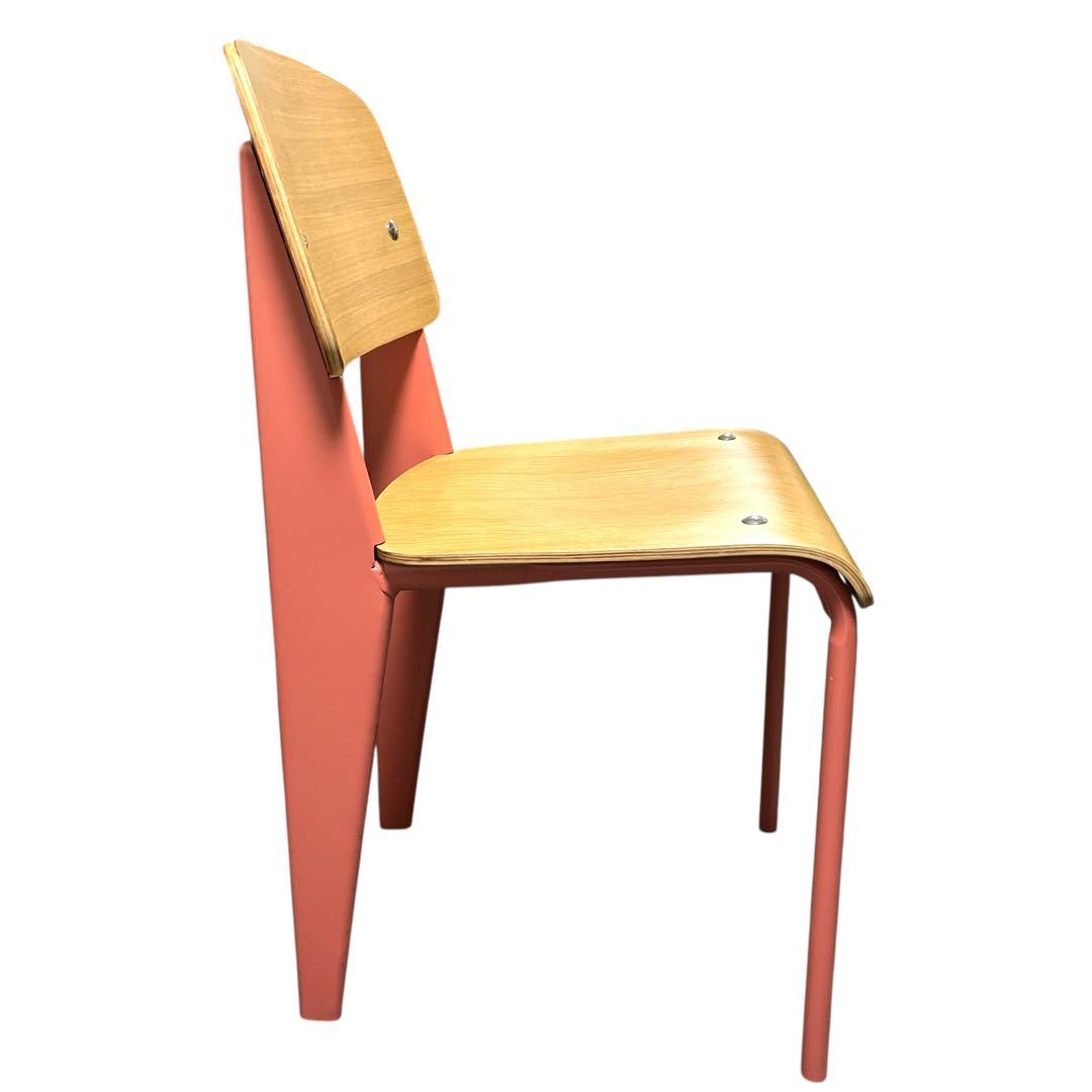 【希少】美品 Jean Prouve スタンダードチェア リプロダクト ピンク