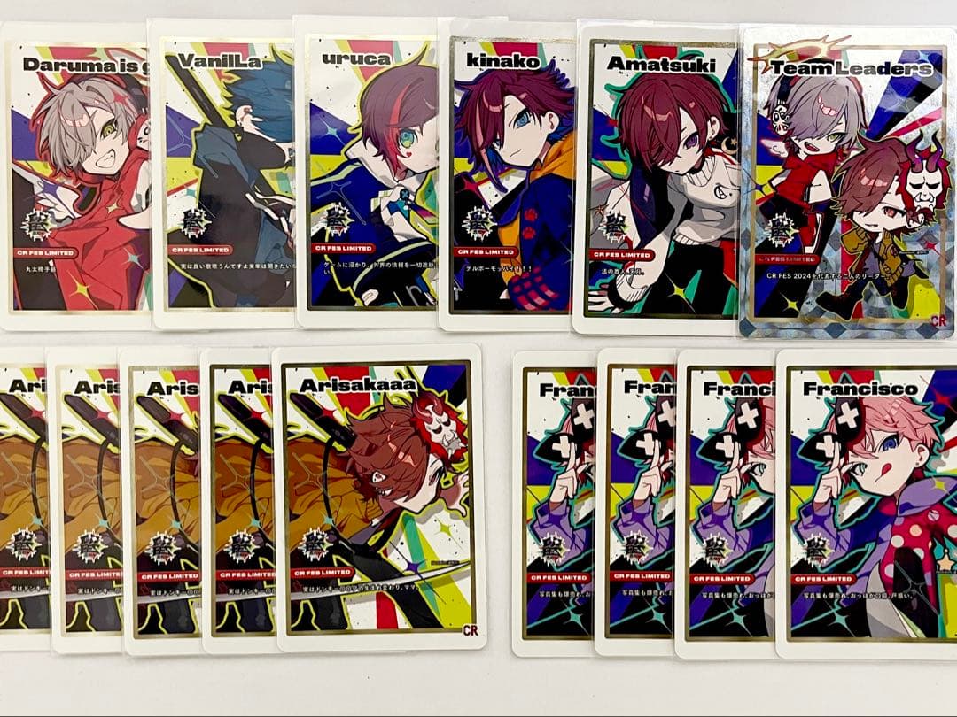 【バラ売り可】CRフェス トレカ だるまいずごっど ありさか 等