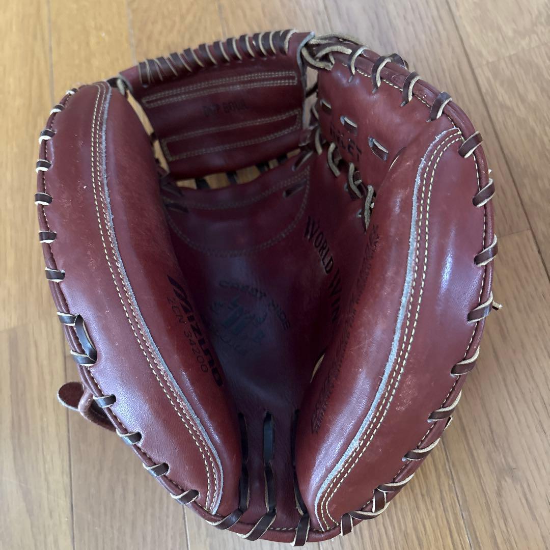 Mizuno Lite Flex 軟式グローブ 茶色