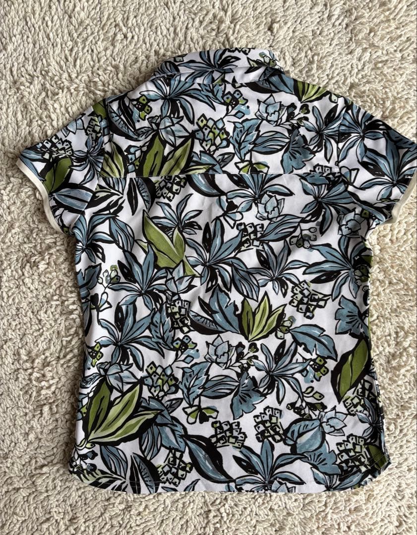 [値下げ] CALLAWAY 花柄ポロシャツ、Tシャツとスカートセット