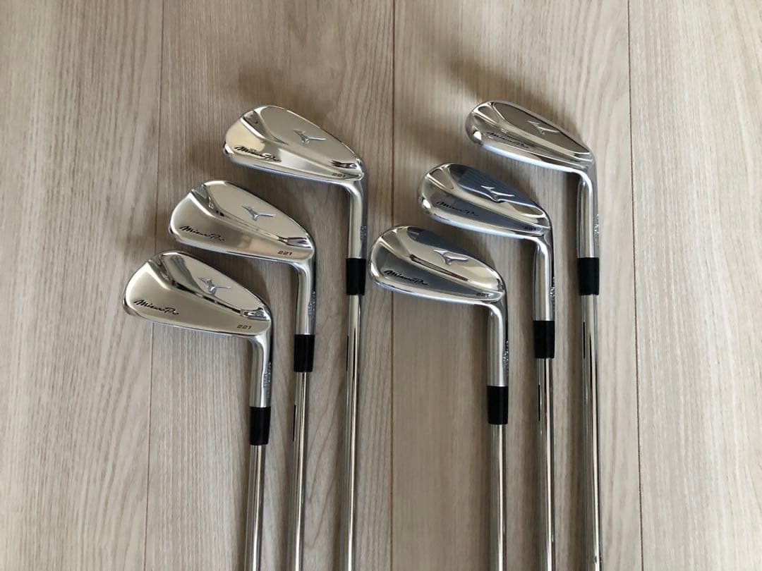 【SALE】Mizuno pro 221 アイアン　6本セット