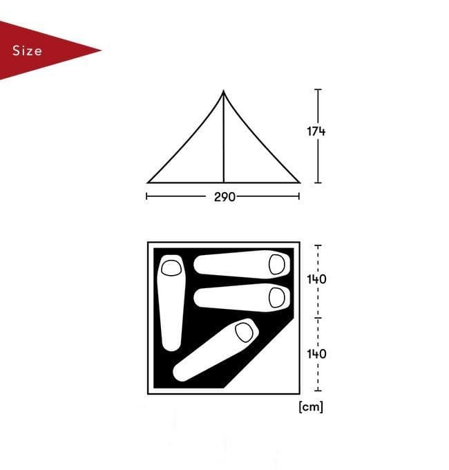 新品未使用Spatz ウィグワム4BTC