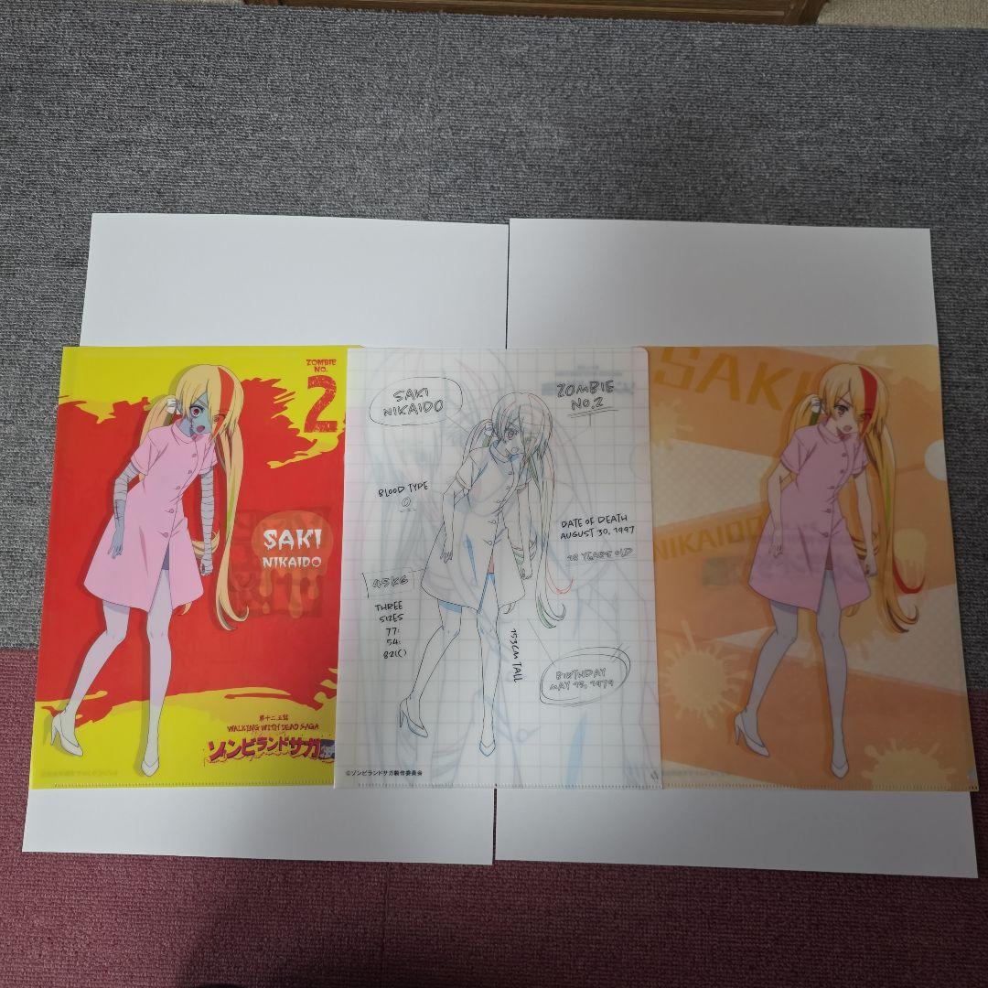 ゾンビランドサガ展　クリアファイルセット　計21枚セット