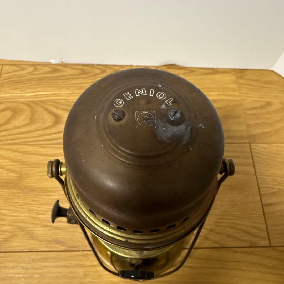 ランタン　GENIOL HK150 150CP 真鍮製　リフレクターセット