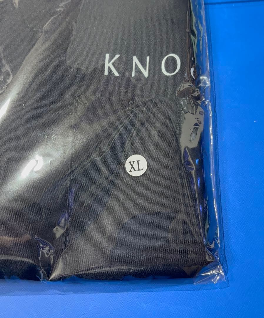 【新品未使用】 knosis ワークシシャツ ブラック XL