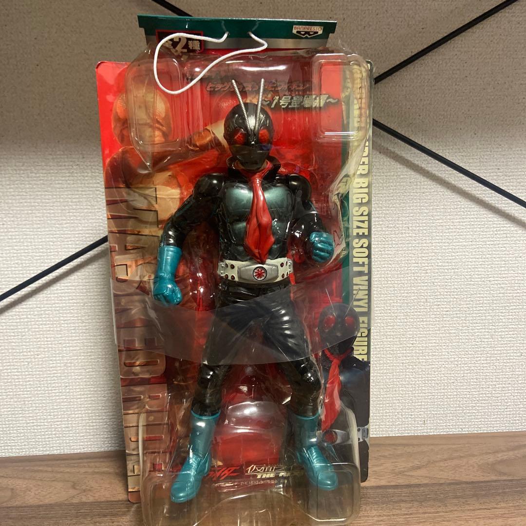 仮面ライダー　ビッグサイズソフビフィギュア