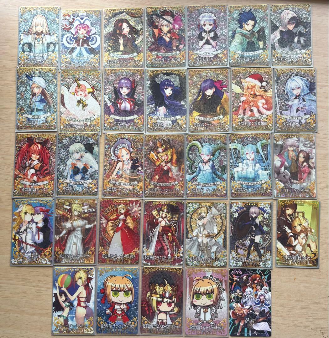 FGOAC引退記念 聖杯/礼装カードコレクション用※傷アリ