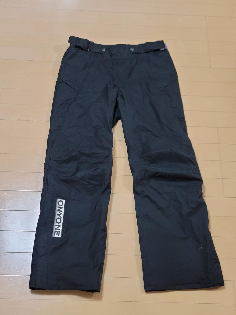 ONYONE（オンヨネ） スキーウェア サイドオープンパンツ フルジップ L 黒