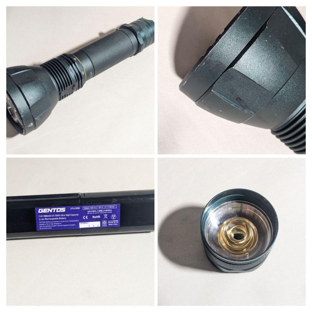 ジェントス UT-618R 13000ルーメン 懐中電灯 GENTOS