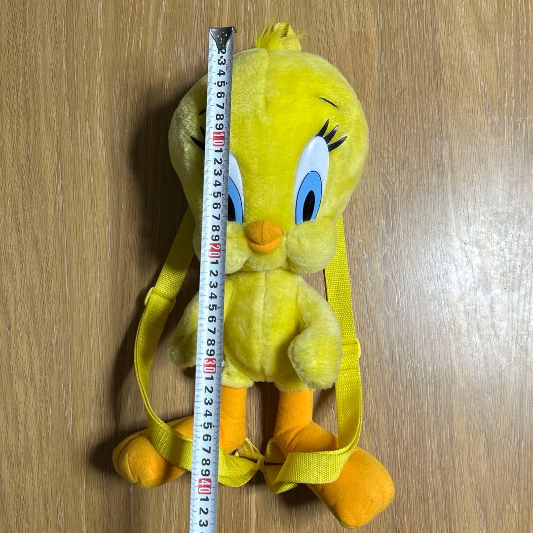 ルーニーテューンズ　トゥイーティー　リュック　ぬいぐるみ　レトロ