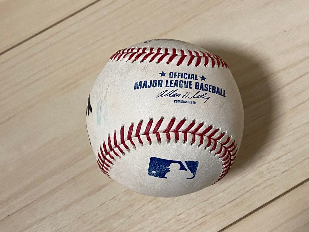 【大谷翔平選手直筆サイン入りMLB公式ボール】2014年日米野球投げ込みボール！