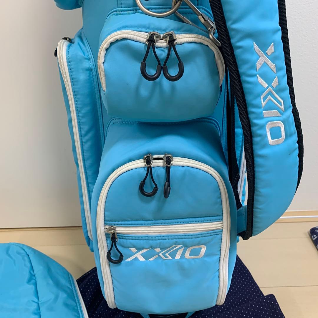 XXIO 水色 キャディバッグ カバー付き(最終価格)