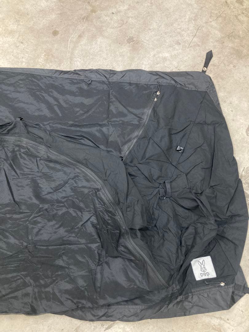 極美品　DOD フカヅメカンガルーテントSSブラック