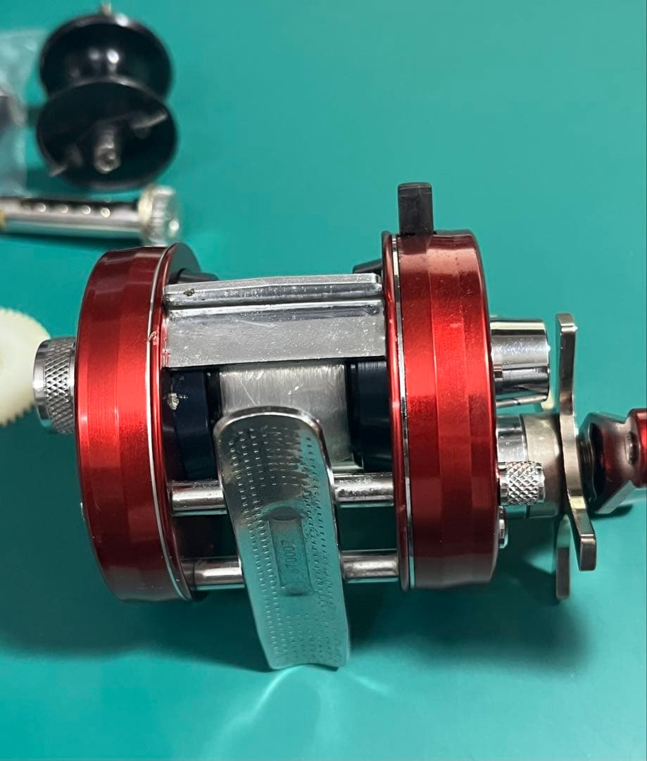 【Availカスタム】オリム期　1500C　レッド　アブ　アンバサダー