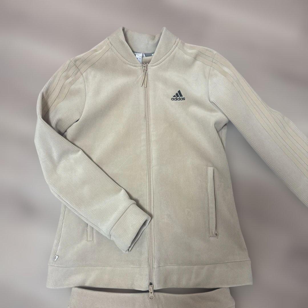 adidasゴルフ ベロアセットアップ