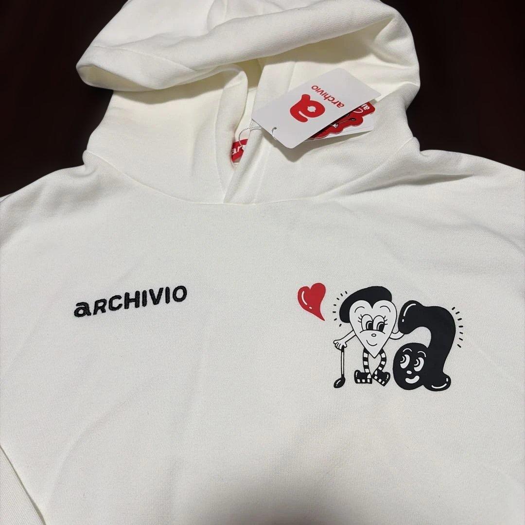 新品未使用　【ARCHIVIO×Chocomoo】フードパーカー