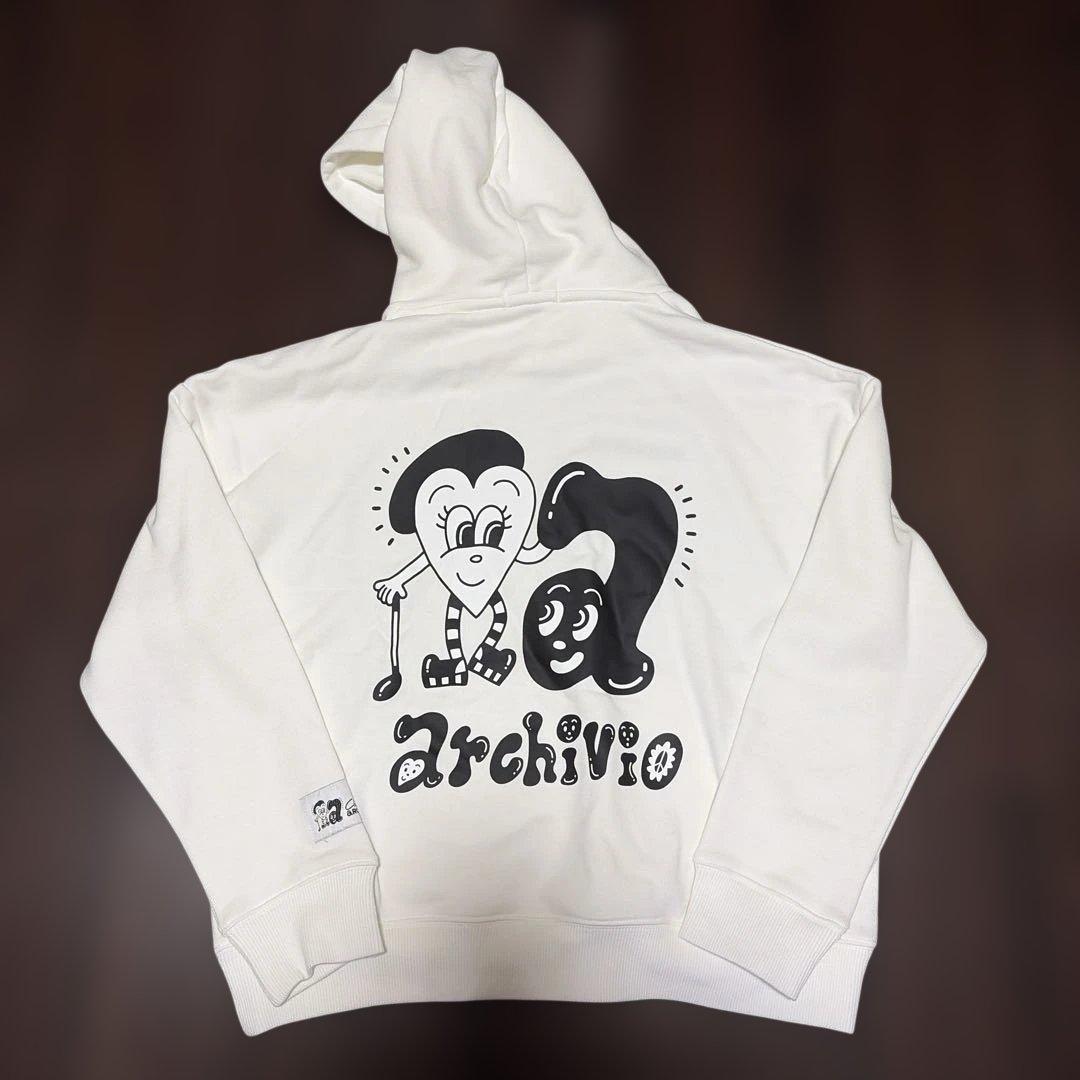 新品未使用　【ARCHIVIO×Chocomoo】フードパーカー