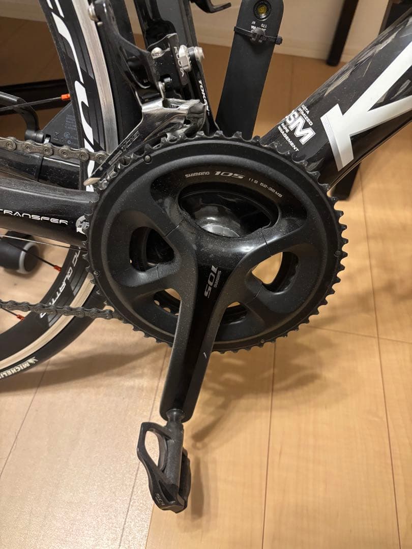 室内保管　走行300キロ弱　KUOTA Kebel カーボン　ロードバイク