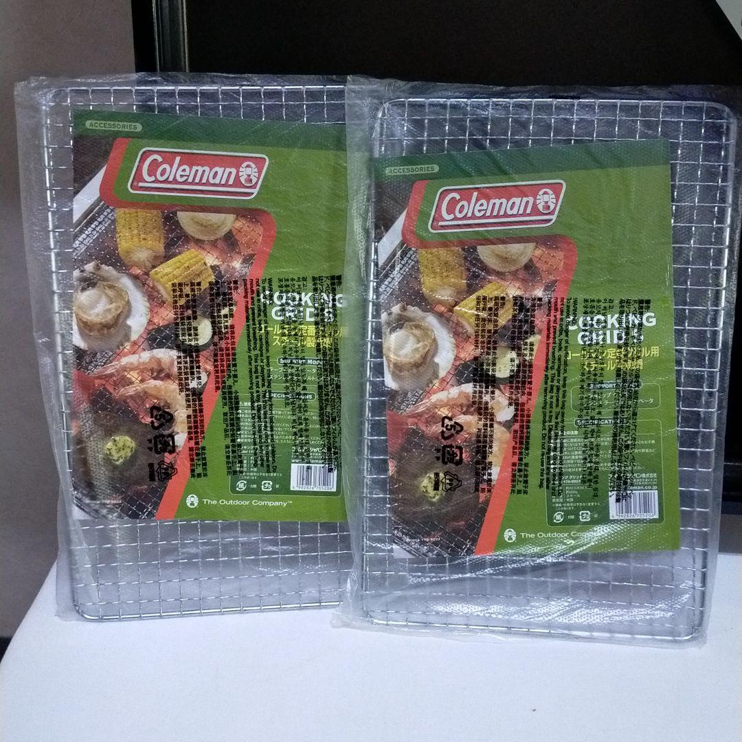 キャプテンスタッグ/コールマン アウトドア　BBQ鉄板、網、皿などのお得セット