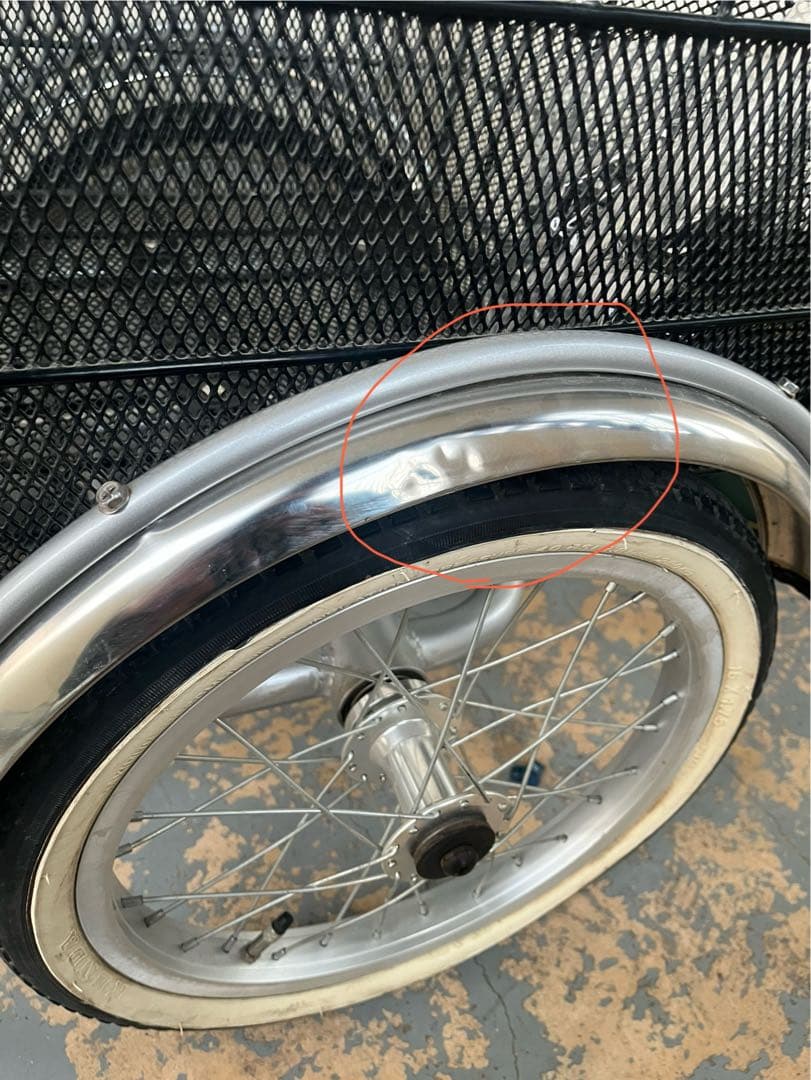 シルバー 三輪車 電動アシスト☆