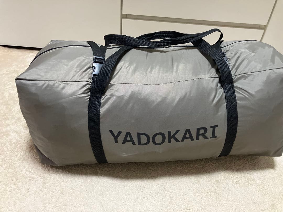 【美品】DOD ヤドカリテント T6-662-GY カーキグレー