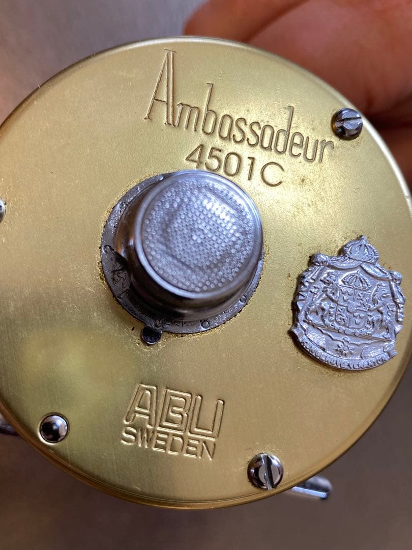 ABU Ambassadeur 4501C ゴールドリール
