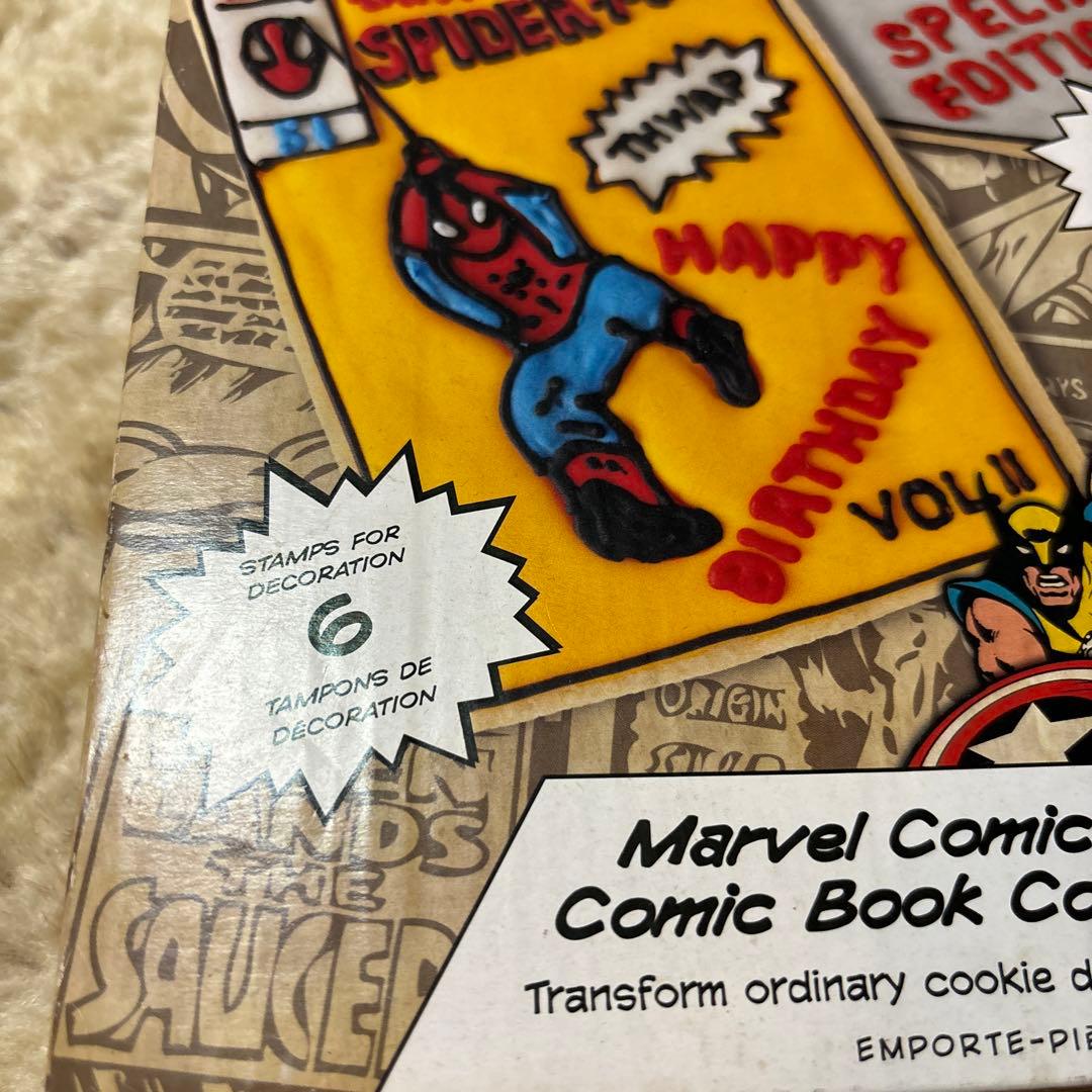 ウィリアム・ソノマ　クッキーカッター　スパイダーマン　マーベル