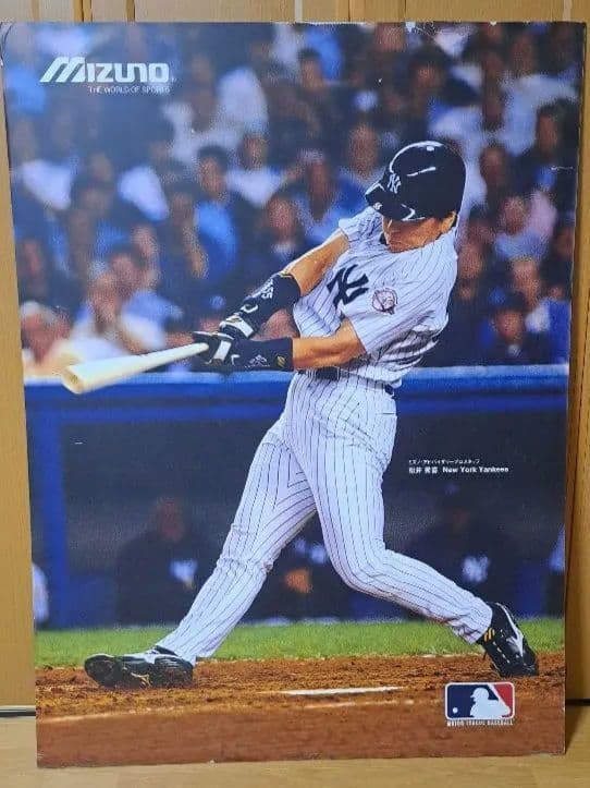 【非売品】松井秀喜 特大アクリルパネル ニューヨークヤンキース　ミズノ