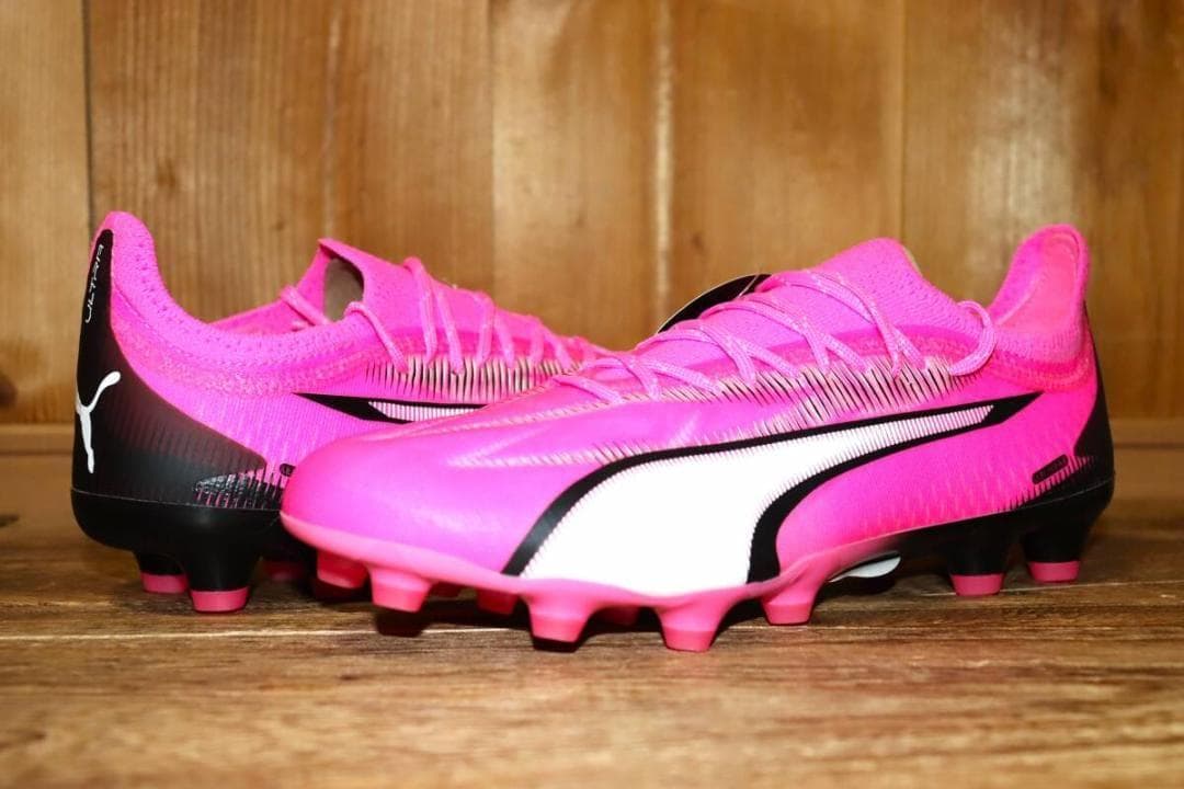 新品 PUMA ウルトラアルティメット HG/AG サッカースパイク 27cmⒽ