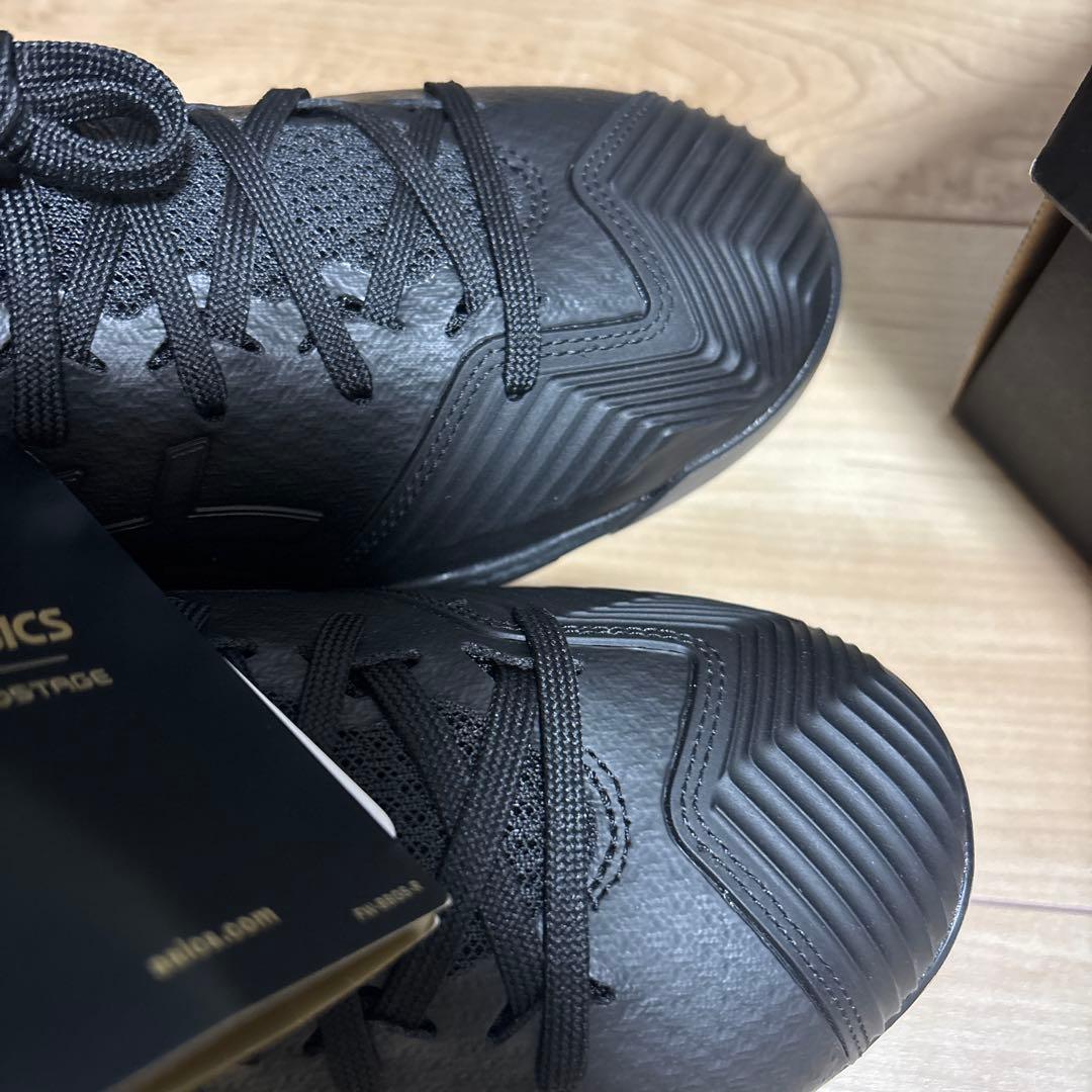 新品　アシックス　野球　スパイク　ゴールドステージ　プロ　ブラック　27.5