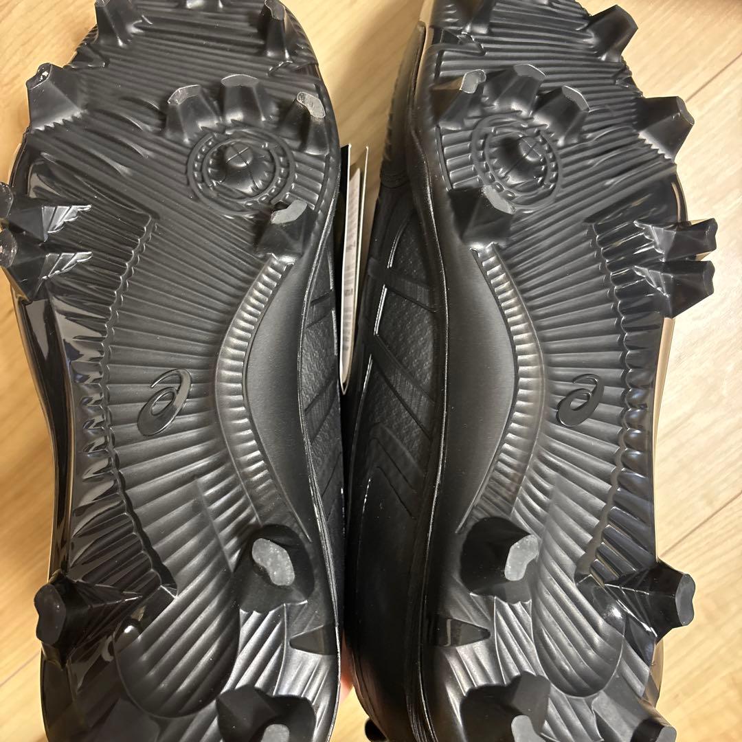 新品　アシックス　野球　スパイク　ゴールドステージ　プロ　ブラック　27.5