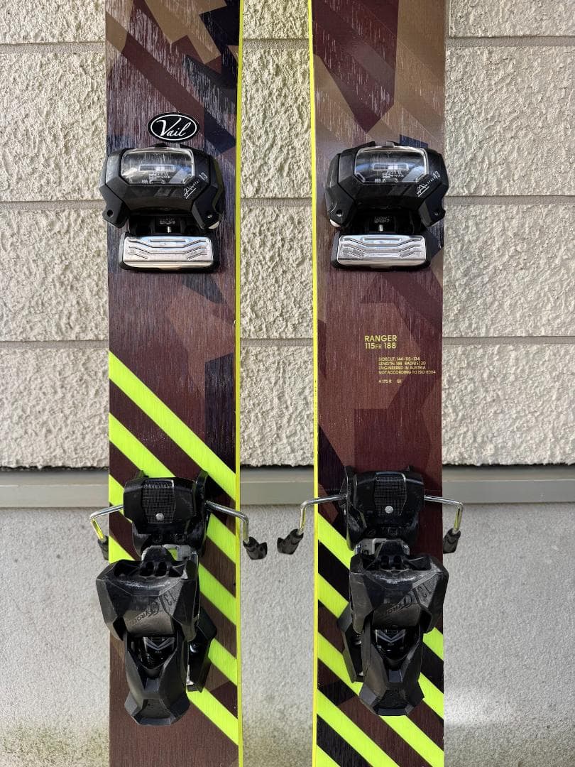 FISCHER Ranger 115 FR スキー板188cm＋ビンディング