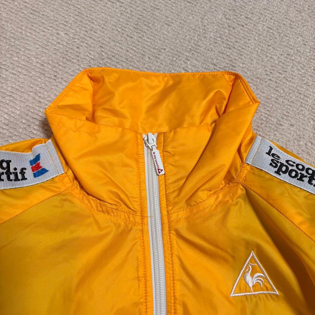 le coq sportif ルコック ゴルフウェア イエロー ジップジャケット