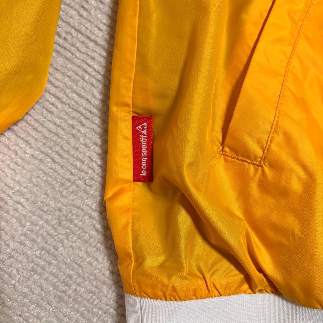 le coq sportif ルコック ゴルフウェア イエロー ジップジャケット