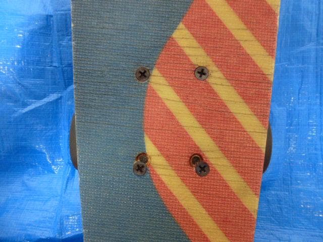 レトログラスファイバー 中古スケートボード