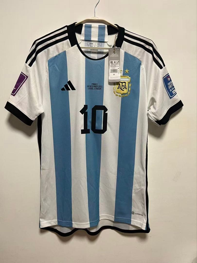 新品タグ付/正規品 アルゼンチン代表 メッシ 2022 WC 決勝
