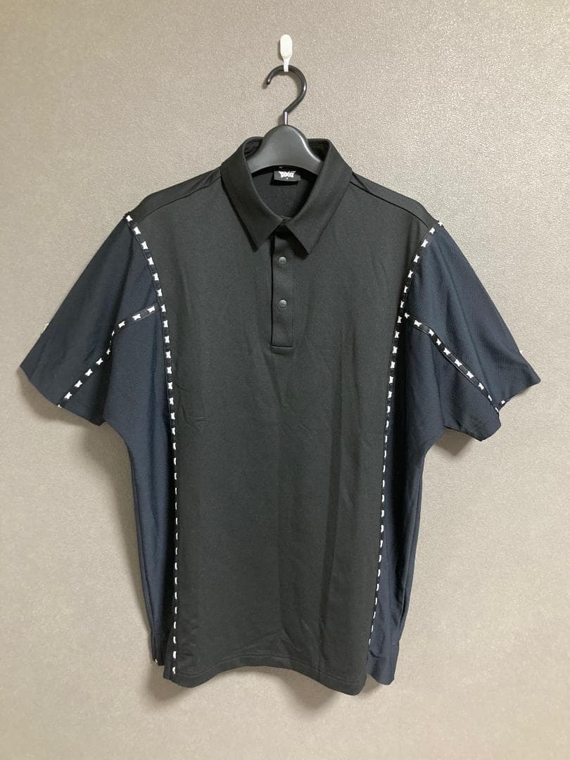 新品 PXG Snap Button Vented スナップ ポロシャツ