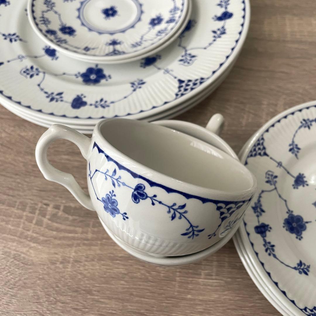 【希少品】【バラ売り可】Maisons Denmark ティーカップ/大皿/小皿