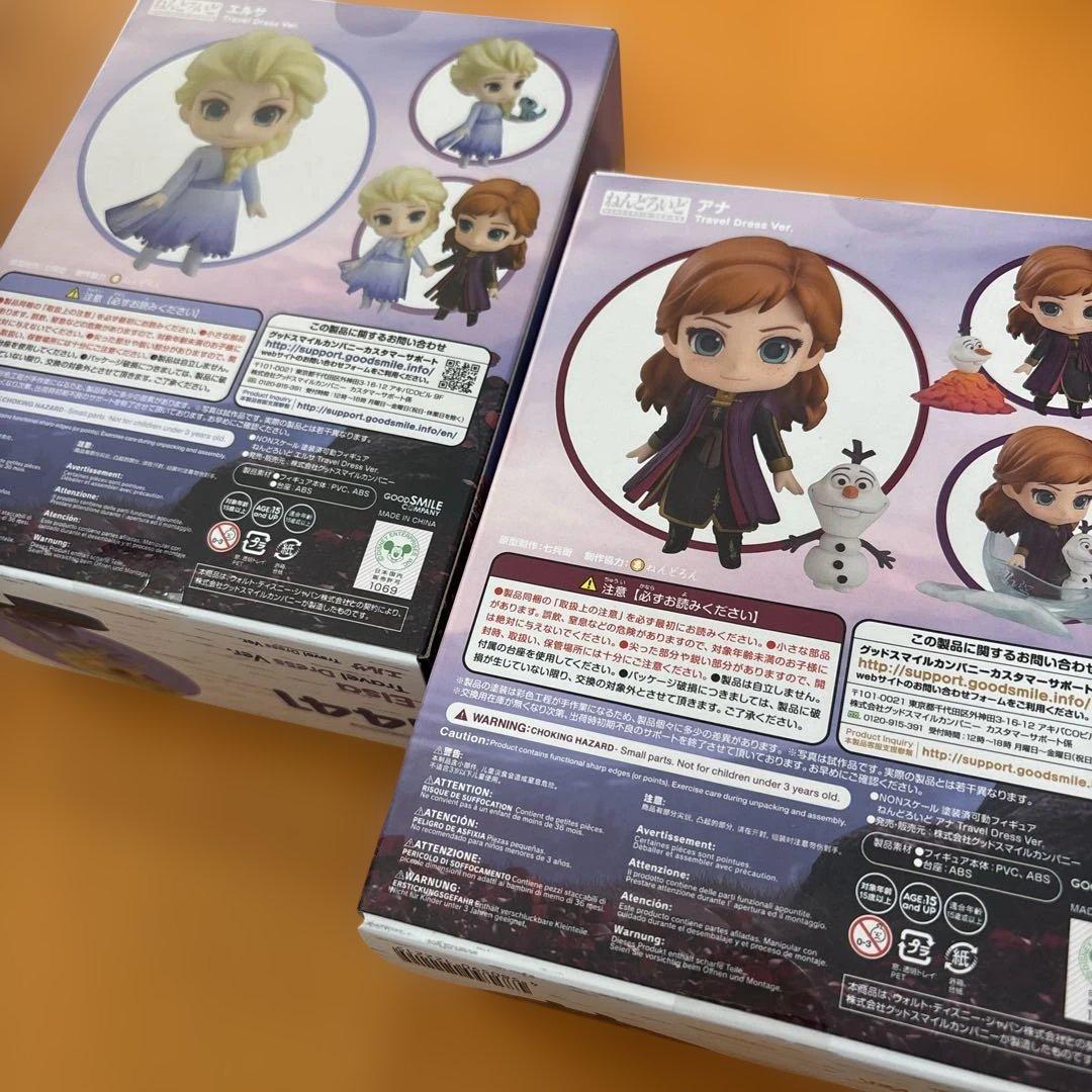 ねんどろいど　1442.1441 アナと雪の女王　アナとエルサ